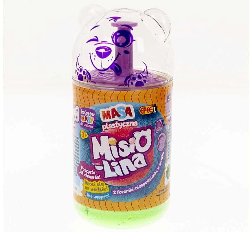Epee Misiolina plastikinė masė 2x50g 2 formelės žaliai mėlynos spalvos
