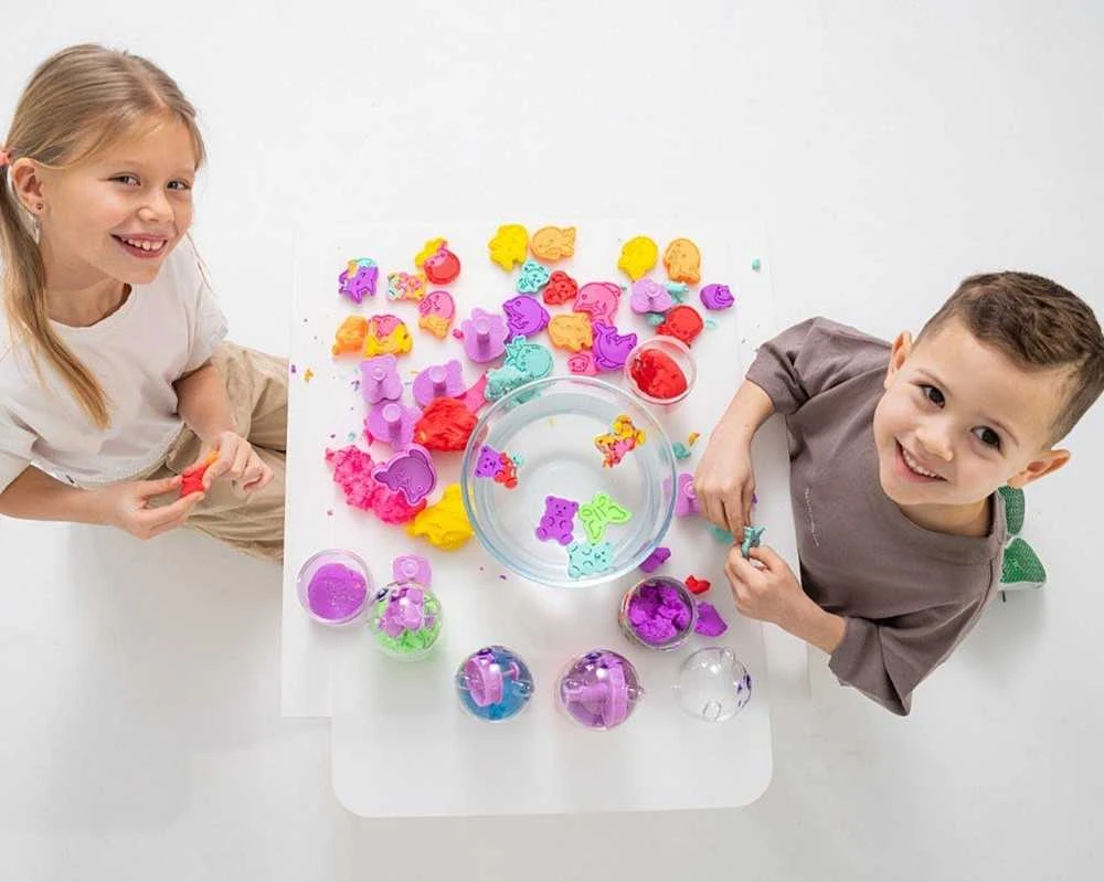 Epee Misiolina – 2 pakuotės plastilino (2x50g) + 2 formelės - oranžinė + geltona
