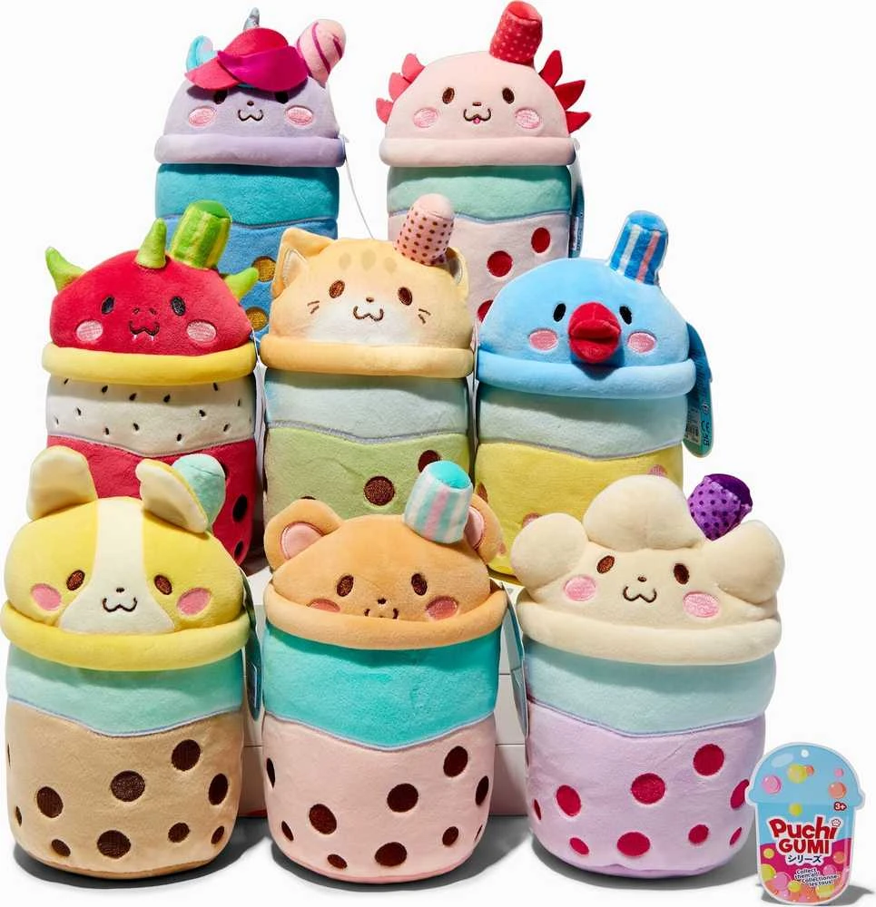 Epee Mascot Bubble arbatos burbuliukai 21 cm Braškių būtybė Axolotl