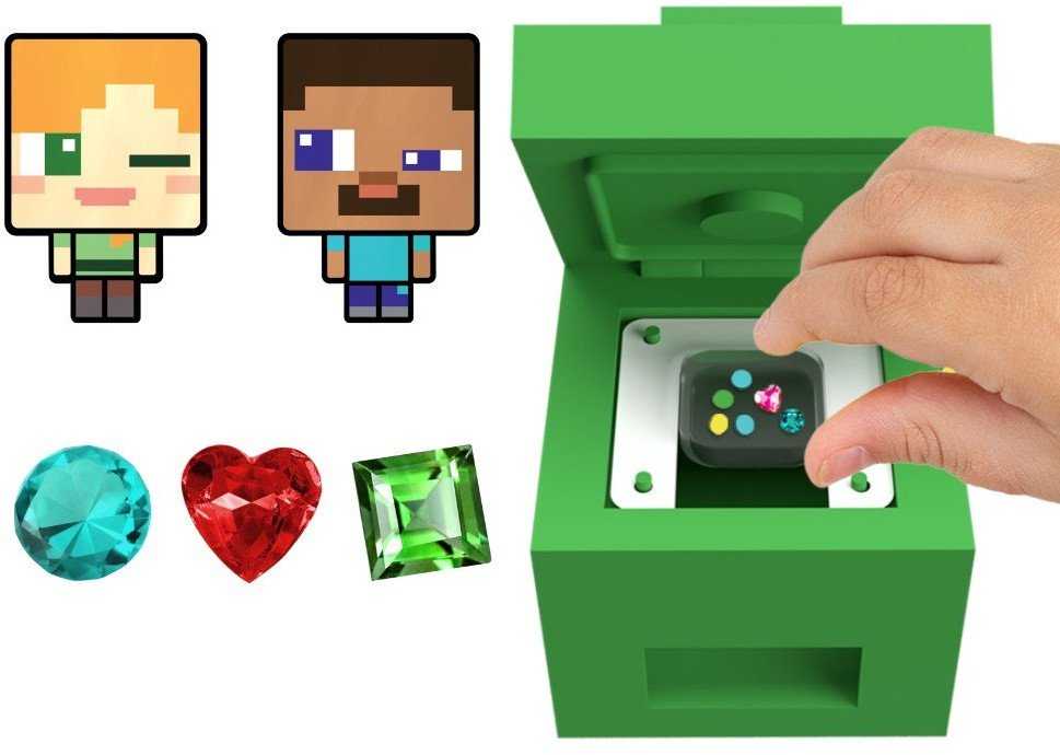 Epee Naklejkomat 3D Minecraft 60403