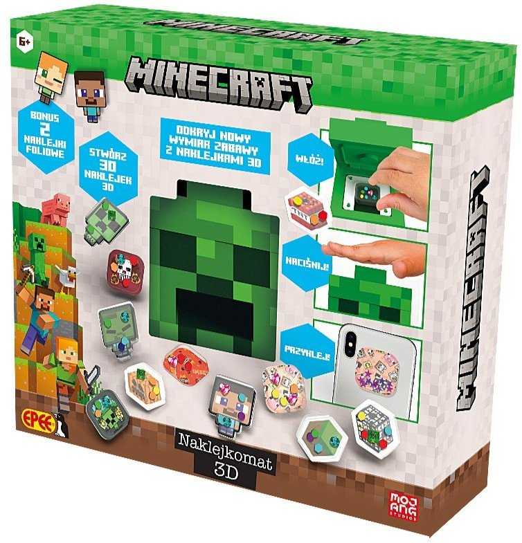 Epee Naklejkomat 3D Minecraft 60403