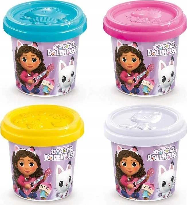 Epee Gabby's Dollhouse lipdymo masė 4 vnt.