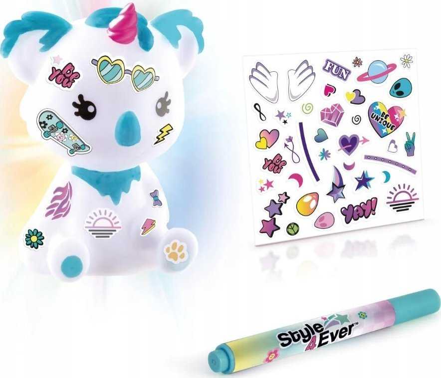 GLOWING DECO CORNS GLOWING FIGURINE DIY UNICORN KOALA EPEE