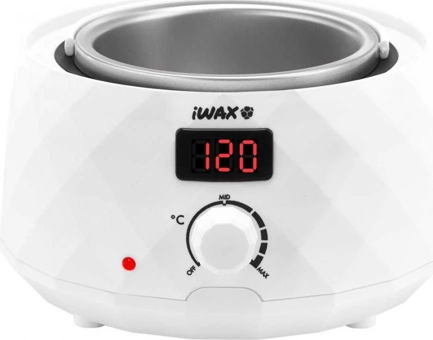 Activeshop Vaško šildytuvas su ekranu iWAX DIAMOND 400ml, Baltas