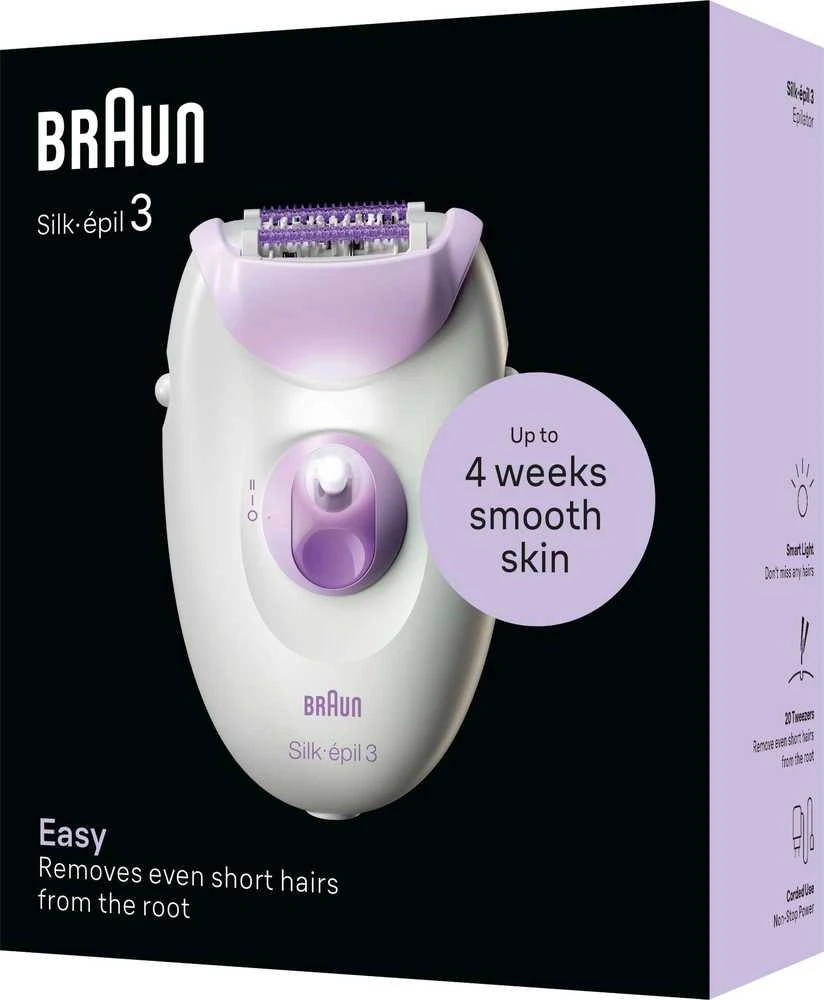 Epiliatorius Braun Silk-épil 3 3-000