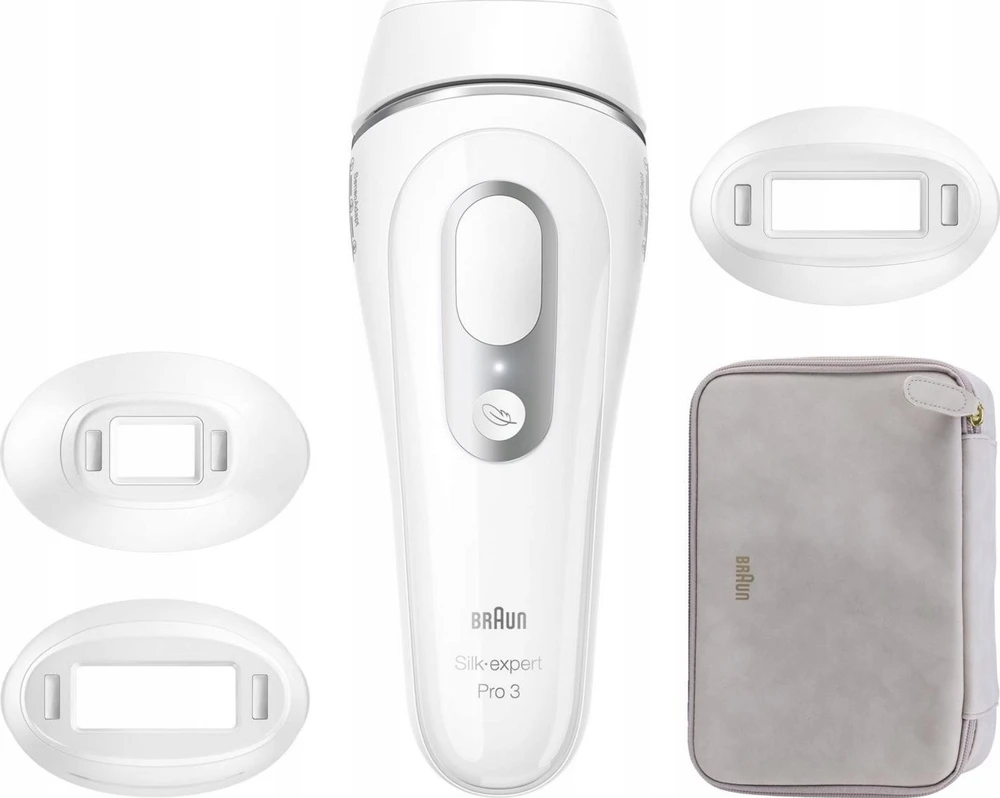 Braun Silk-expert Pro 3 IPL PL3020 balta ir-sidabrinė