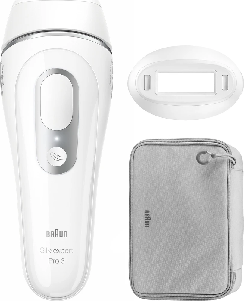 Braun Silk-expert Pro 3 IPL PL3020 balta ir-sidabrinė
