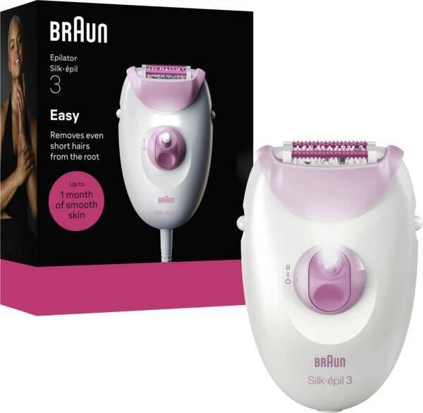 BRAUN SE3-000 Silk epil 3 Epiliatorius