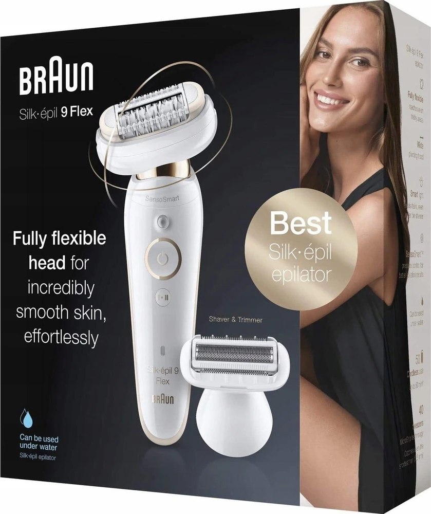 Epiliatorius Braun Silk•épil 9 Flex SES9-030 3D