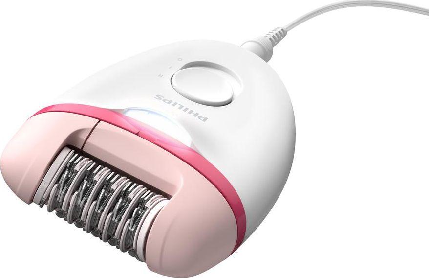 Philips Satinelle Essential Kompaktiškas laidinis epiliatorius BRE255/00