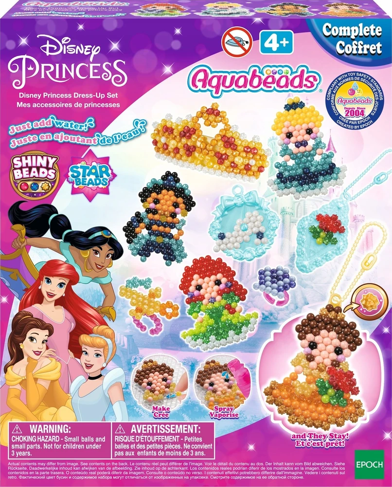 Epoch Rankdarbių rinkinys Aquabeads blizgios Disney princesės