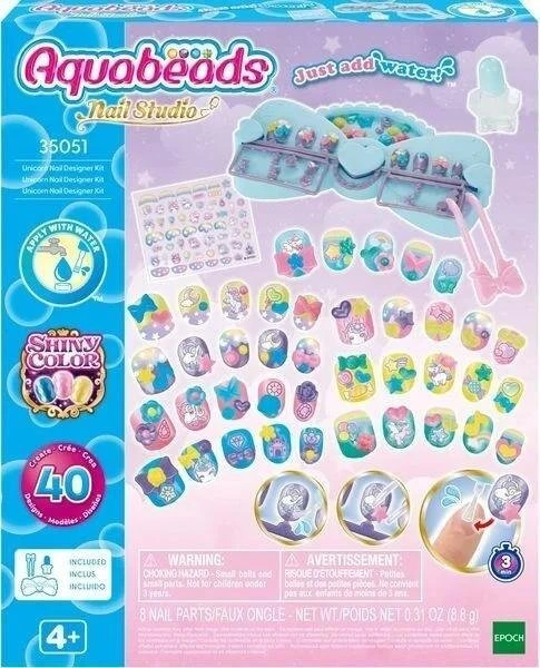 „Aquabeads“ – vienaragio nagų dailininko rinkinys (35051)