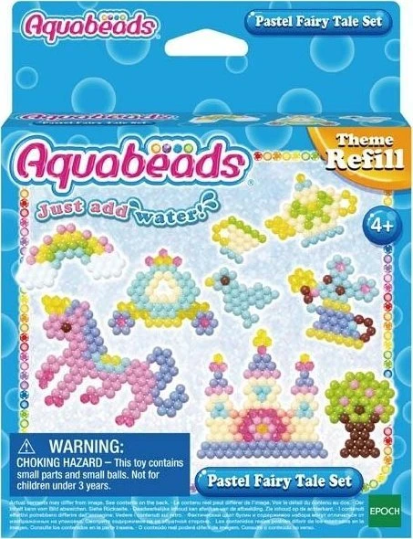 PASTELĖS PAPILDOMAS PASAKOLIŲ RINKINYS AQUABEADS 4+