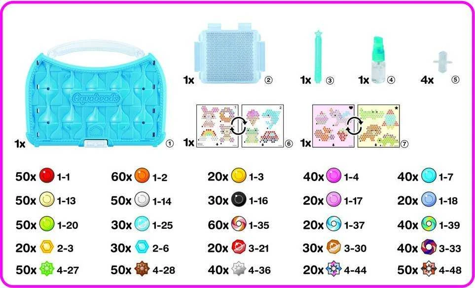 „Aquabeads“ – pradedančiųjų rankdarbių studija – (35087)