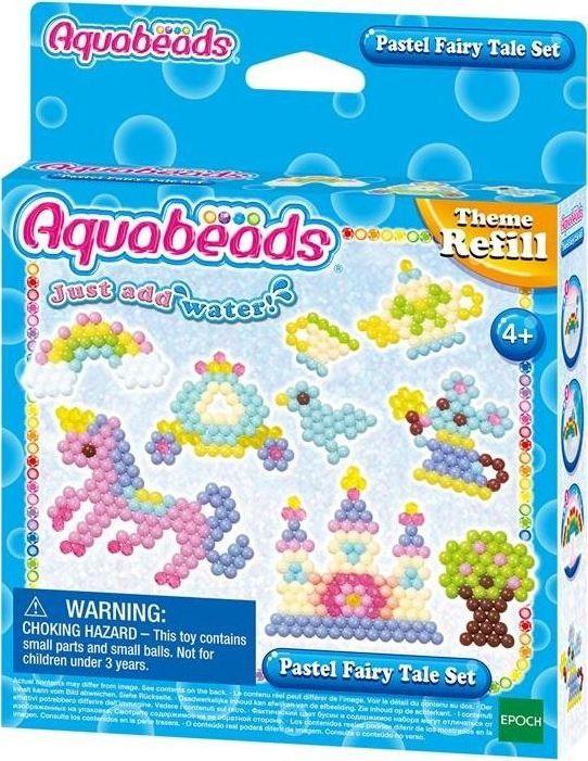 Aquabeads Vandens karoliukai – Pastelinė pasakų pakuotė – EPOCH 76432