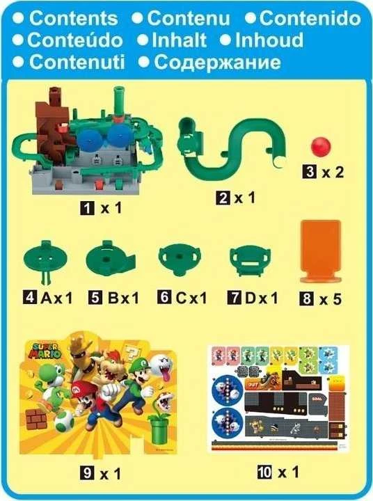 Epoch Stalo žaidimas Super Mario nuotykiai DX Bowserio bokštas