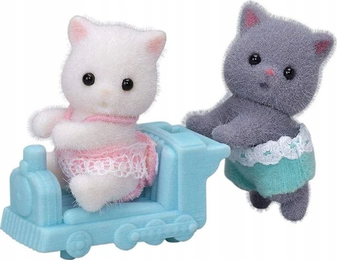 Sylvanian Families „Epoch“ figūrėlės dvyniai persų kačiukai