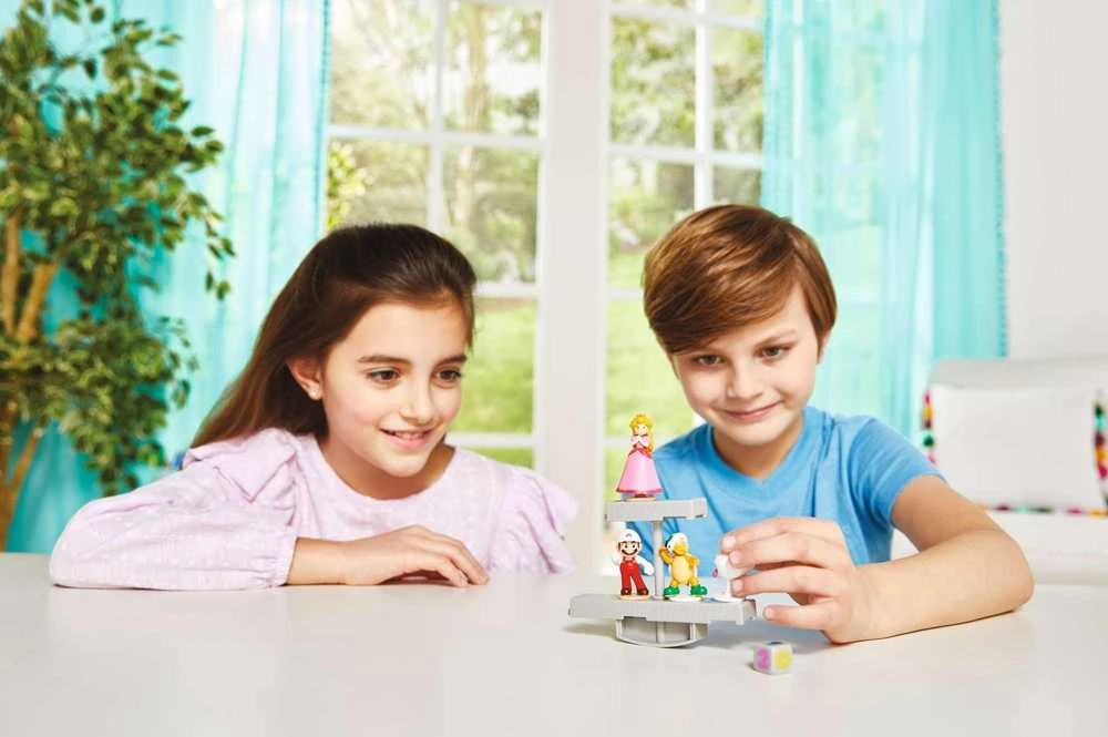 Epoch Gry Epocha Išlaikykite pusiausvyrą Balansavimo žaidimas Pilies lygio žaidimas Super Mario 07360