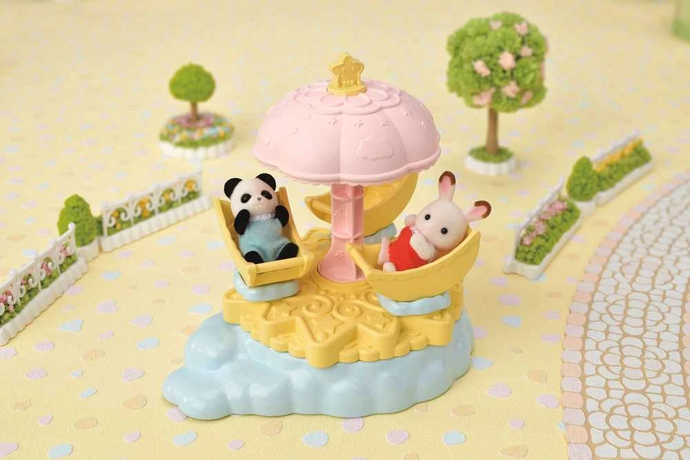 Žaidimų rinkinys Sylvanian Families Žvaigždėta karuselė vaikams