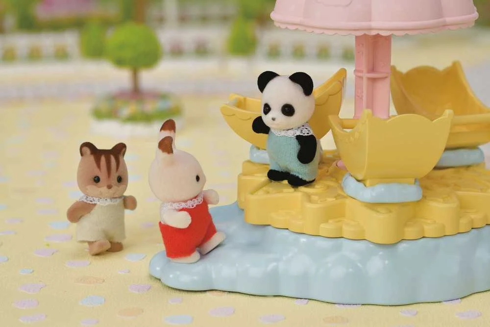 Žaidimų rinkinys Sylvanian Families Žvaigždėta karuselė vaikams