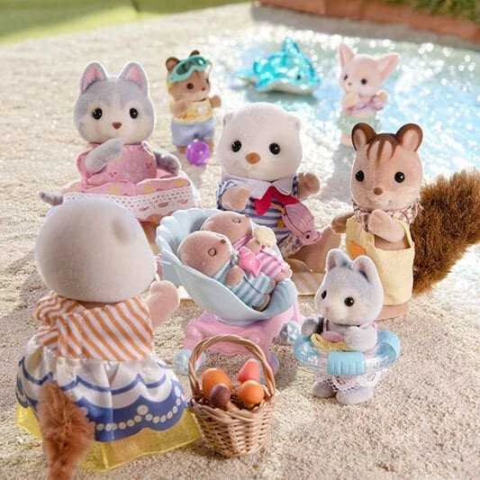 SYLVANIAN FAMILIES Ūdrų šeimynėlė