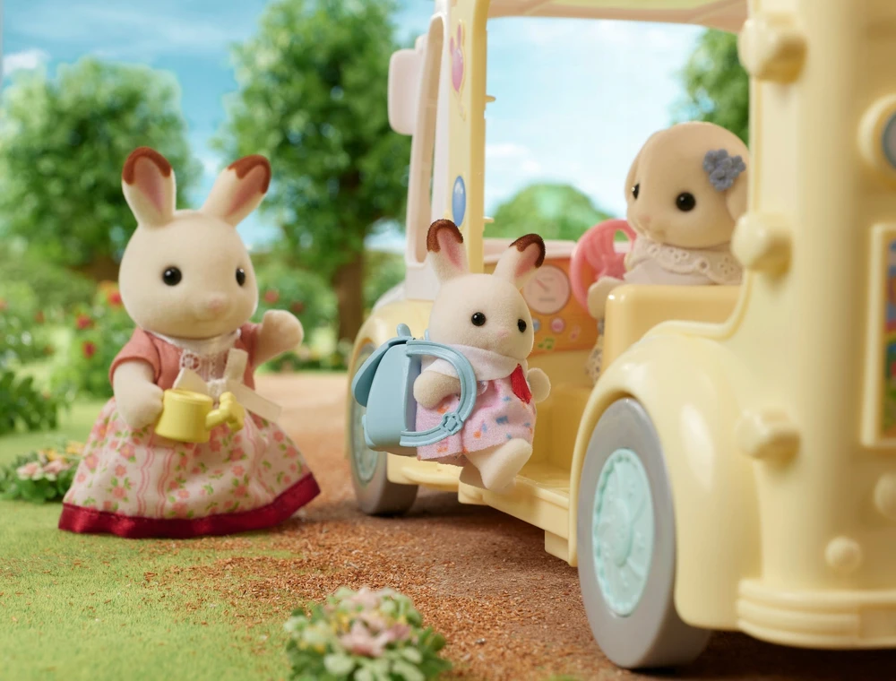„Sylvanian Families“ – „Rainbow Fun“ darželio autobusas (5744)