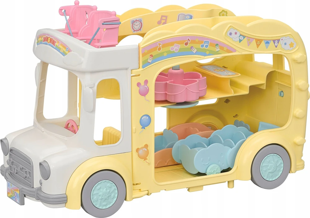 „Sylvanian Families“ – „Rainbow Fun“ darželio autobusas (5744)