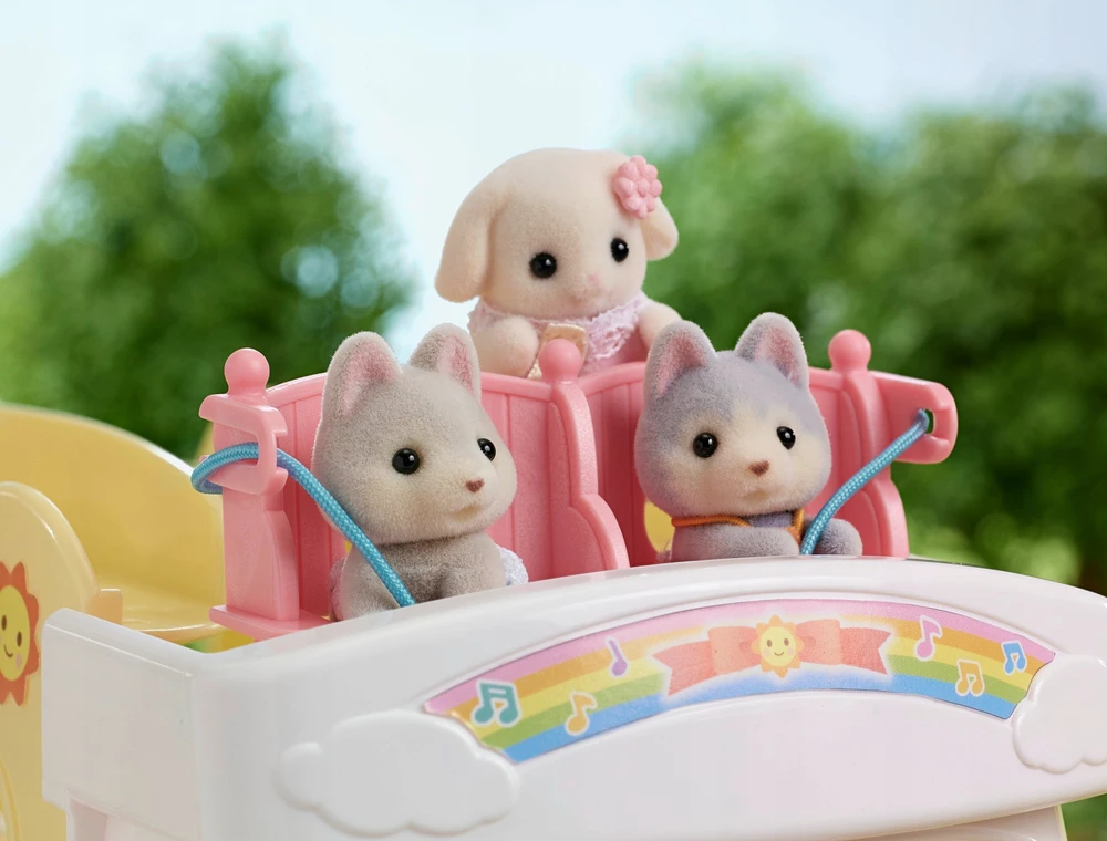 „Sylvanian Families“ – „Rainbow Fun“ darželio autobusas (5744)