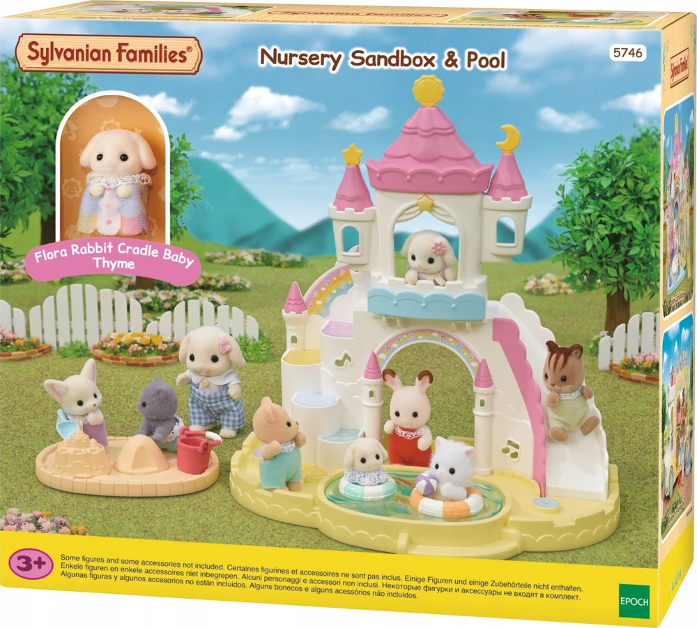 „Sylvanian Families“ – darželio smėlio dėžė ir baseinėlis (5746)