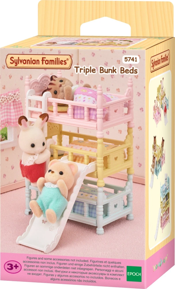 SYLVANIAN FAMILIES Triaukštė lova