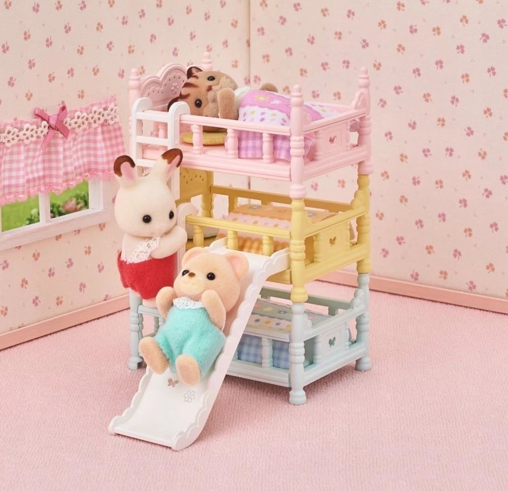 SYLVANIAN FAMILIES Triaukštė lova