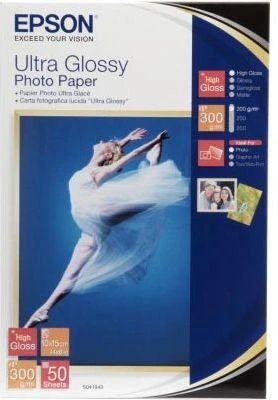 Epson Ultra Glossy Photo Paper [300g/m2 ; 10x15 cm; 20 lapų]