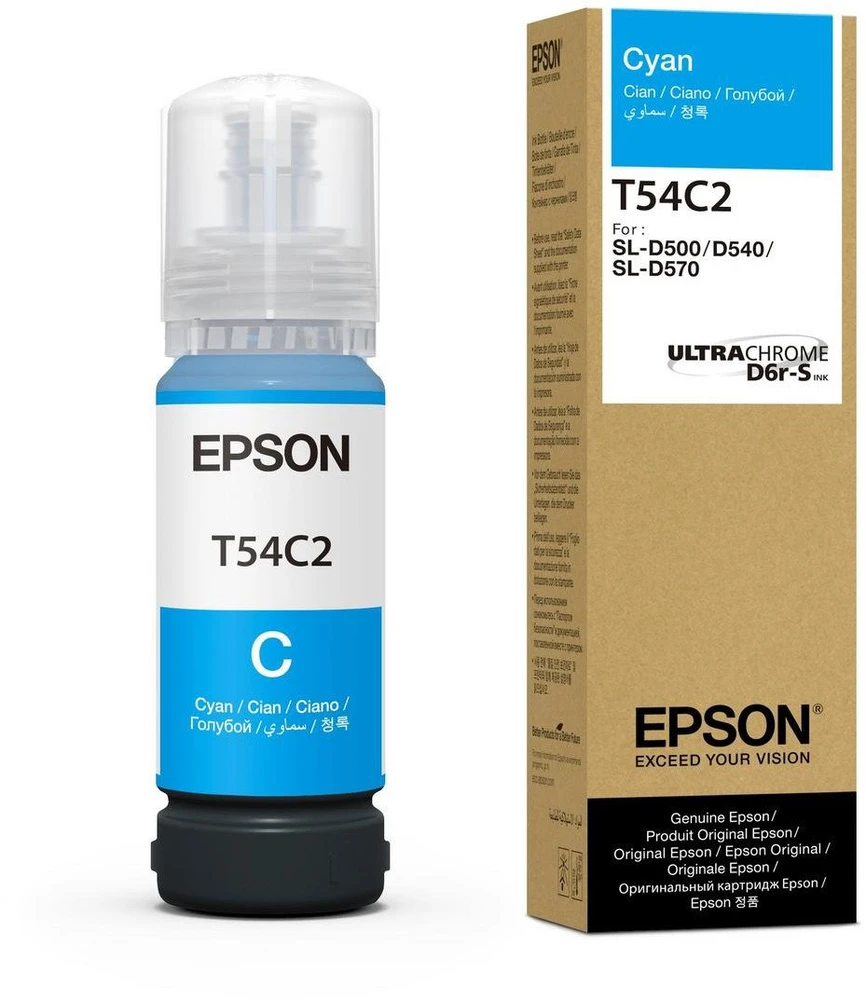 Epson oryginalny ink / tusz C13T54C220, cyan
