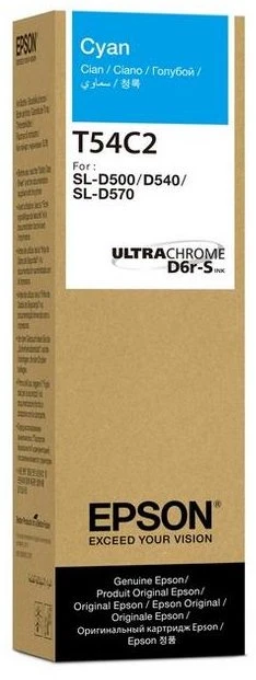 Epson oryginalny ink / tusz C13T54C220, cyan