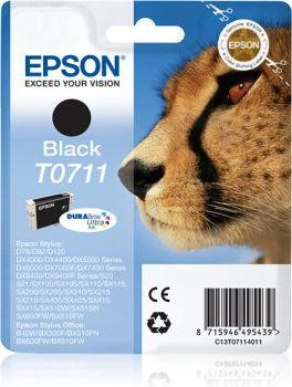 Epson T0711 Originalus Juoda 1 vnt