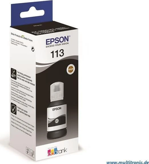 Epson 113 (C13T06B140), juoda kasetė