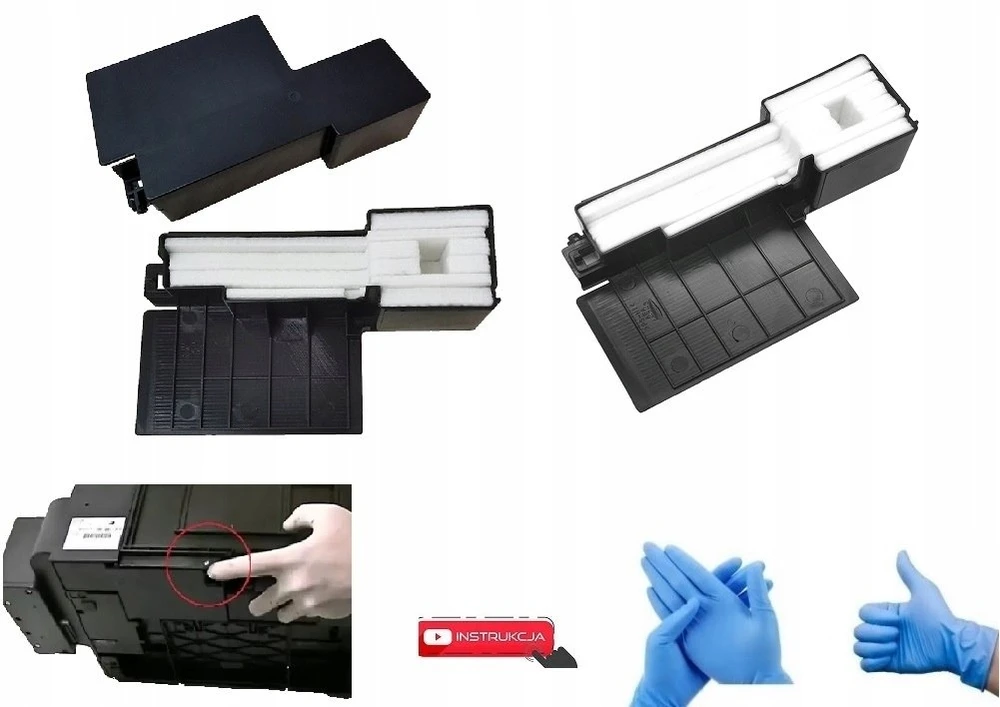 Epson oryginalny tray porous pad/ absorber 1627961, Epson L350,L300,L210,L110,L355,L120,L455,L456,L365,L362, 1577649, poduszka abs