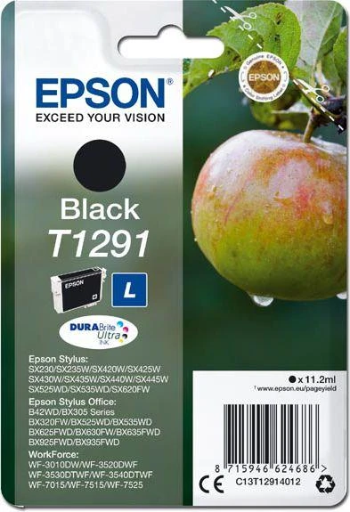 Epson Apple T1291 Originalus Juoda 1 vnt