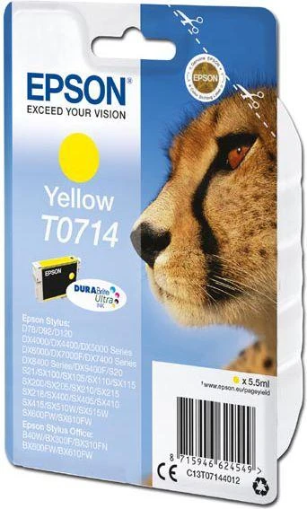 Rašalo kasetė EPSON T071440, Geltona