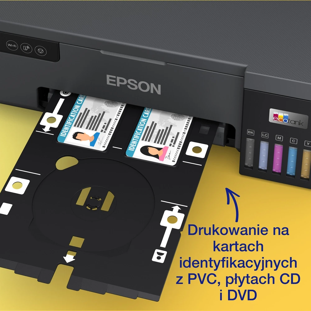 Spausdintuvas Epson EcoTank L8050 Inkjet, Juodos spalvos