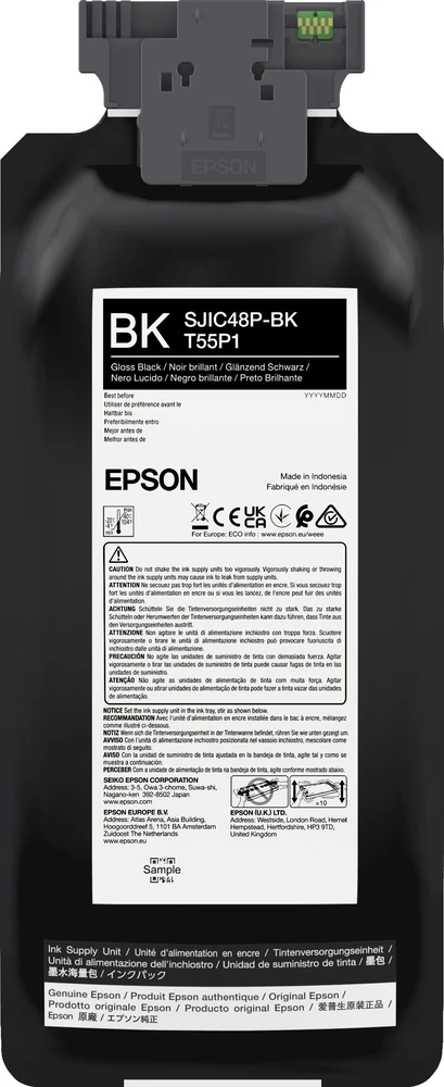 epson SJIC48P-BK INK CARTRIDGE FOR CW/C8000E Juodas