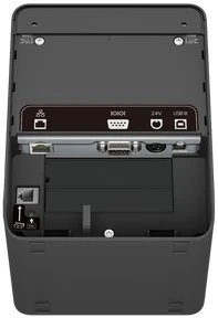 Spausdintuvas EPSON TM-L100 (103): USB Juodas - ETHERNET SERIAL LINER FREE PS EU