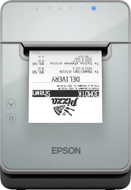 Spausdintuvas EPSON TM-L100 (103): USB Juodas - ETHERNET SERIAL LINER FREE PS EU