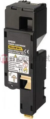 Epson AL-C1700/C1750/CX17 series – didelės talpos dažų kasetė Geltona – 1,4k
