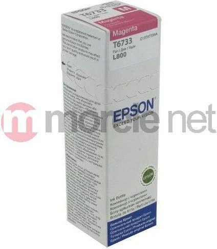 EPSON T6733 MAGENTA RAŠALO BUTELĖLIS 70ml