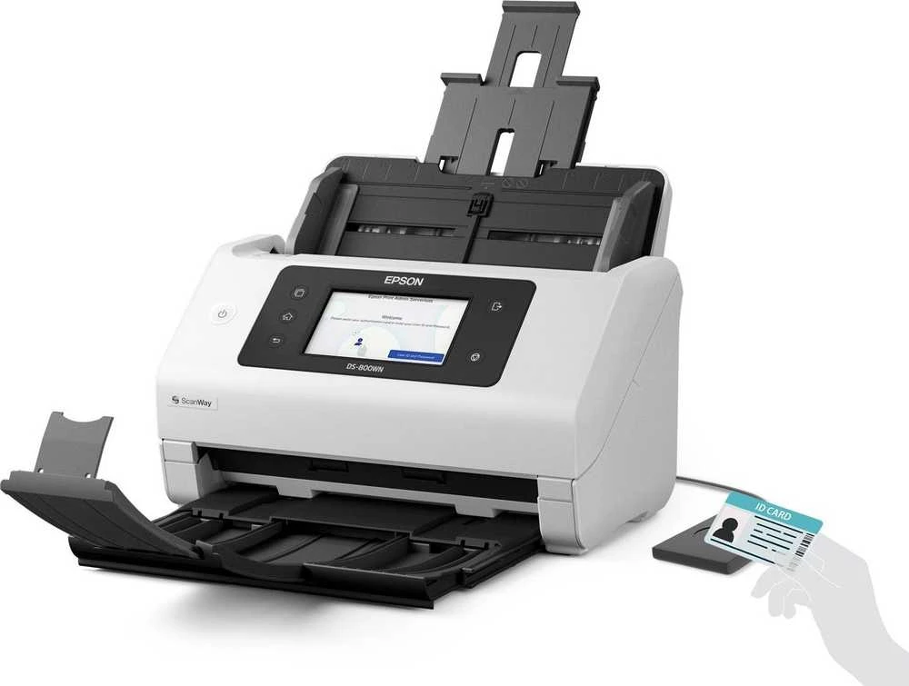 Skeneris Epson tinklo verslo skaitytuvas | Darbo jėga DS-800WN | Spalva | Bevielis