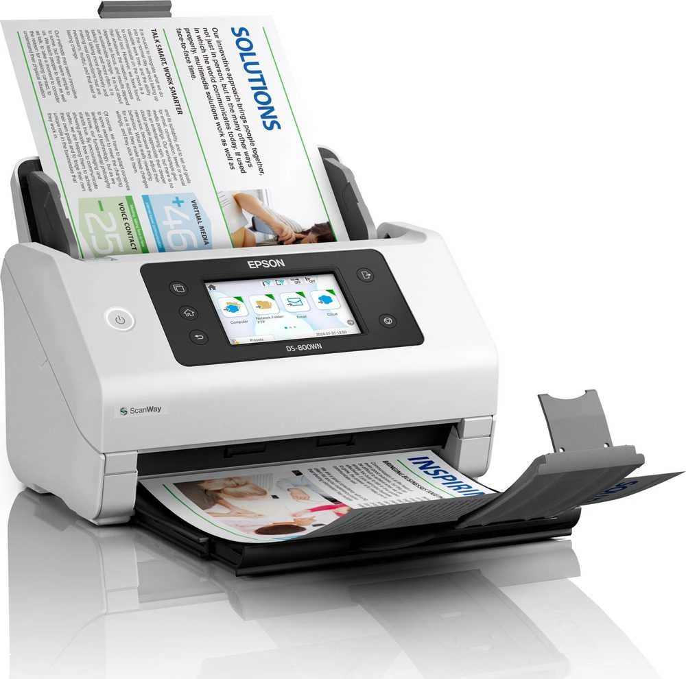 Skeneris Epson tinklo verslo skaitytuvas | Darbo jėga DS-800WN | Spalva | Bevielis