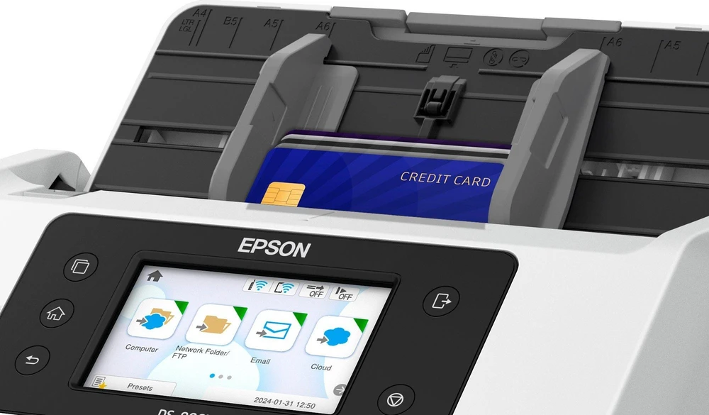 Skeneris Epson tinklo verslo skaitytuvas | Darbo jėgos DS-900WN | Spalva | Bevielis