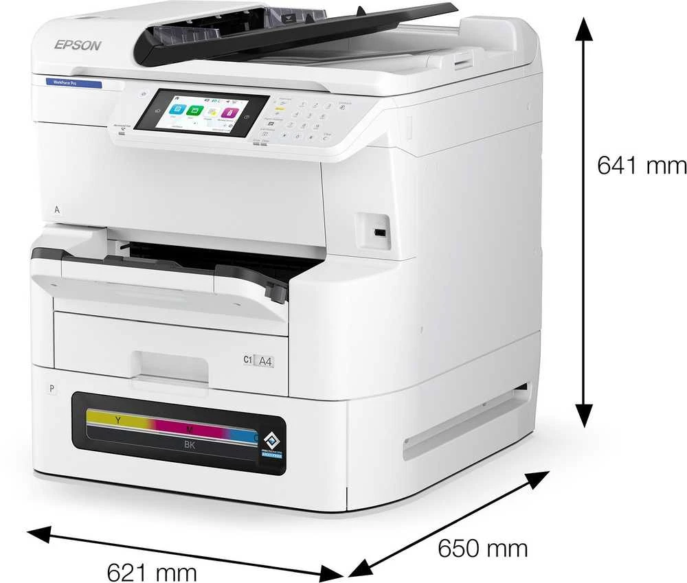 Spausdintuvas Epson | Daugiafunkcinis printers | WorkForce Pro EM-C8101RDWF | Inkjet | Spalvotas | A4 | Wi-Fi | Baltas