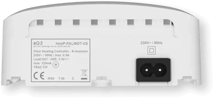 eQ-3 EQ3 Homematic IP grindų šildymo valdiklis 8 kanalų, motorinis